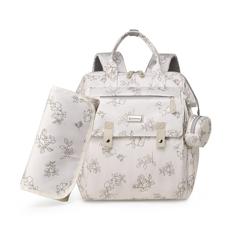 Vielseitiger multifunktionaler Wickel- und Reise-Rucksack Brehn