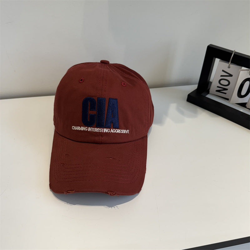 Herren Distressed Motivational Baseball Cap Brehn