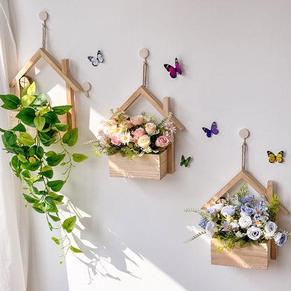 Dekorative Wandbehang Blumenarrangement