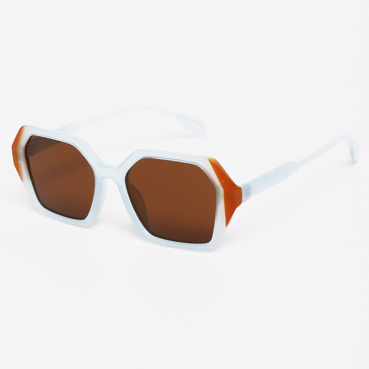 Damen modische Sonnenbrille im modernen Achteck-Design Brehn