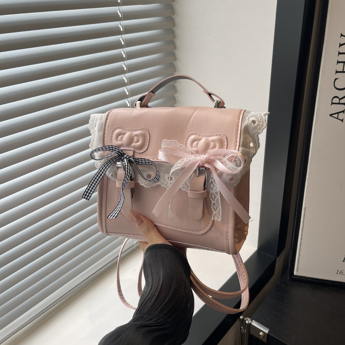 Elegante Retro Handgefertigte Umhängetasche