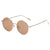 Damen runde Sonnenbrille mit elegantem Metallrahmen und polarisierten Gläsern Brehn