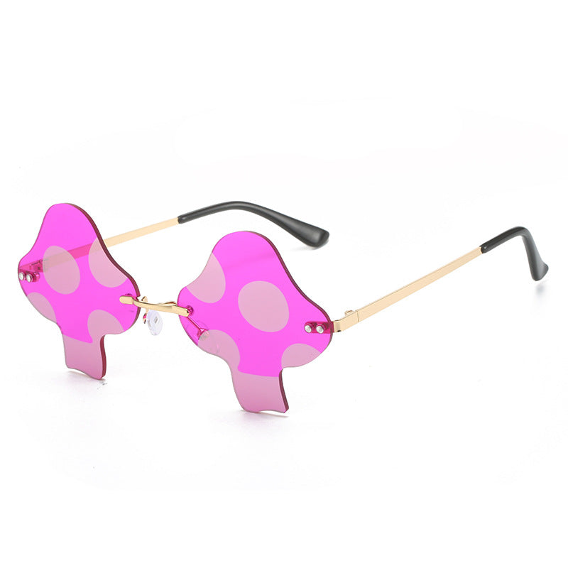 Einzigartige Übergroße Polka Dot Rahmen Sonnenbrille Brehn