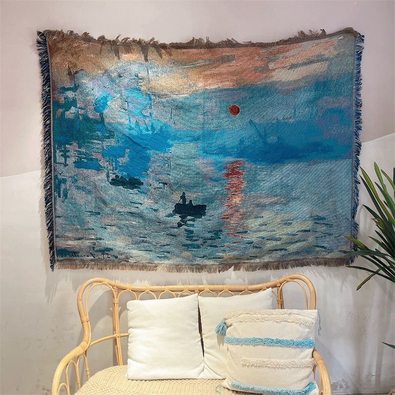 Künstlerische Wandteppichdecke