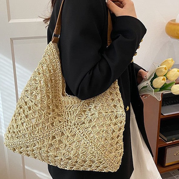 Makramee Schultertasche Im Modernen Design Brehn