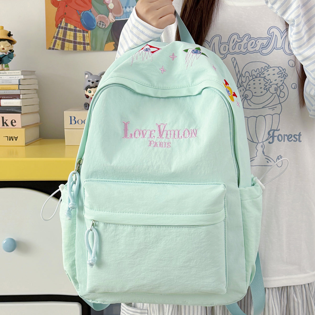 Trendiger Grafikdruck Rucksack Brehn 1791204877