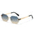 Avant-Garde Geometric Sonnenbrille Brehn