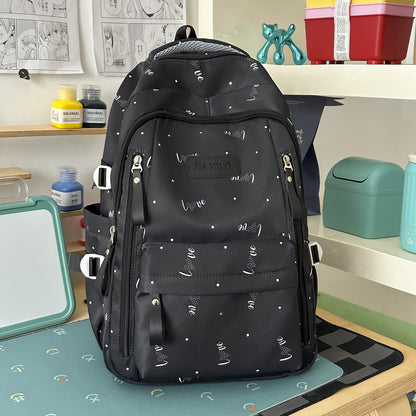 Stylische Love-Beschmückte Rucksack Brehn