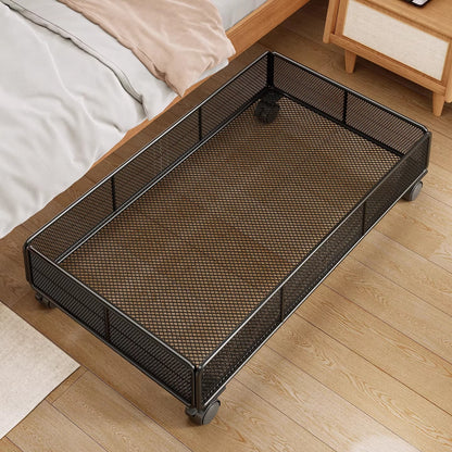 Niedrigprofil Metallgitter Unterbett Aufbewahrungskorb