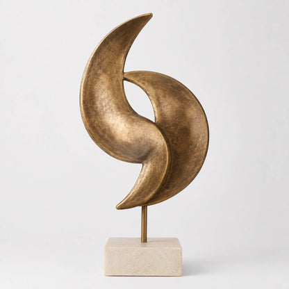 Abstrakte dekorative Tischskulptur