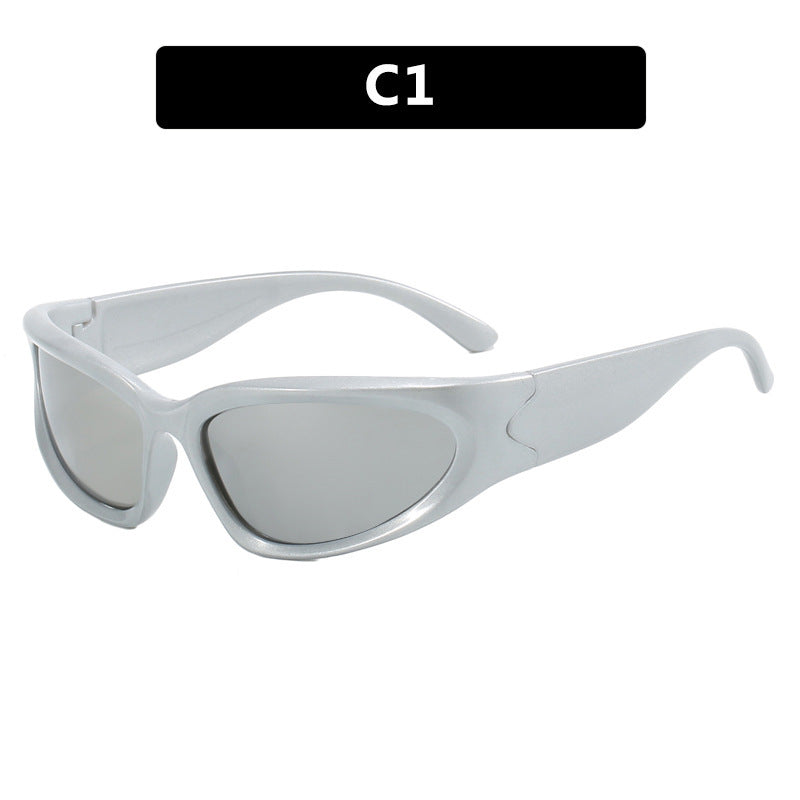 Damen Sportliche Sonnenbrille mit ergonomischem Design und polarisierten Gläsern Brehn