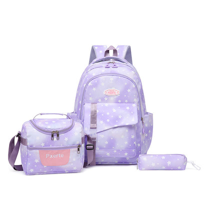 Sternenmuster Rucksack Set