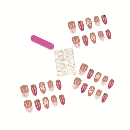 Künstlerische Press-On Nagelspitzen Set