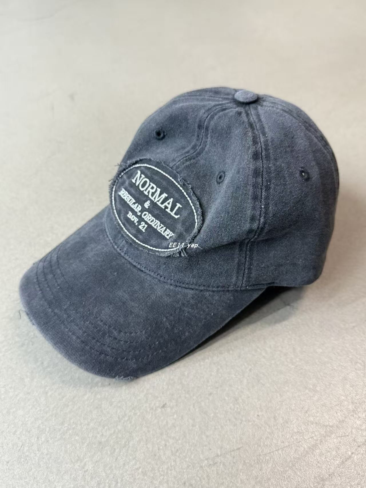 Herren Casual Distressed Baseball Cap Brehn