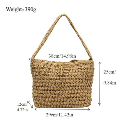 Handgeflochtene Strandtasche Brehn