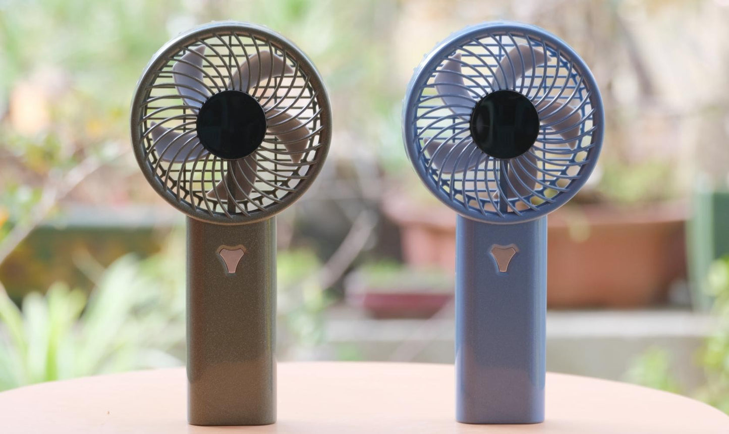 Unisex Tragbarer Handventilator mit leistungsstarkem Akku und kompaktem Design Brehn