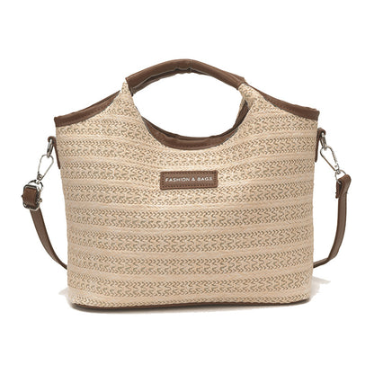 Stylishe gewebte Handtasche