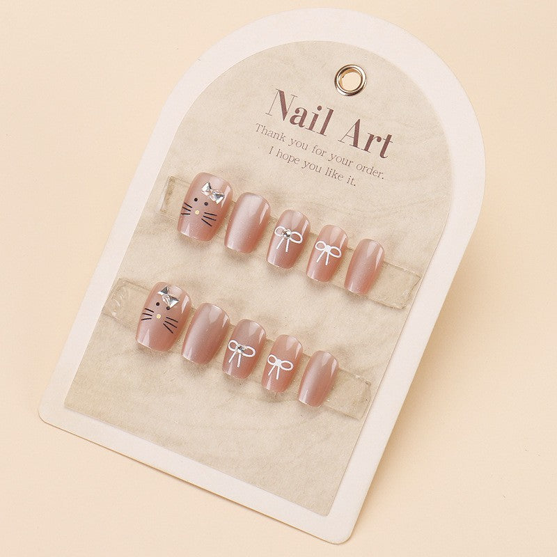 Glänzendes Nagelset Brehn