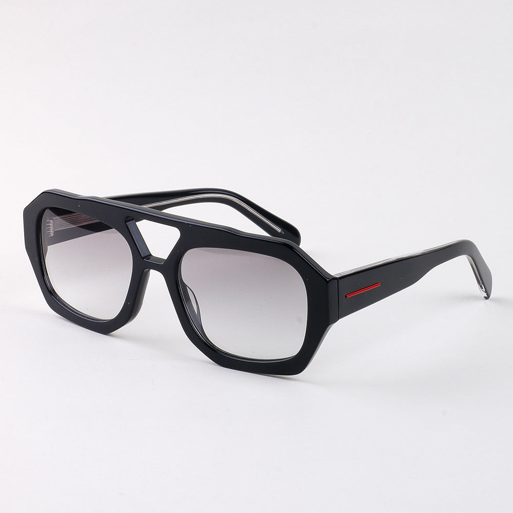 Damen trendige Sonnenbrille im modernen Rahmen-Design Brehn