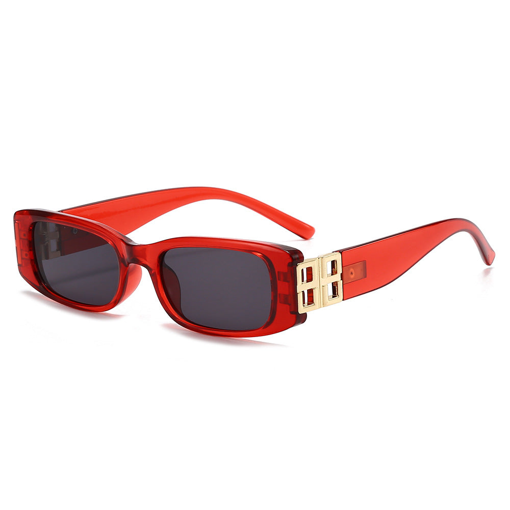 Damen Modische Sonnenbrille mit luxuriösem goldfarbenen Akzent Brehn