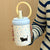 Damen Trinkflasche mit innovativem Silikonverschluss und spielerischem Design Brehn