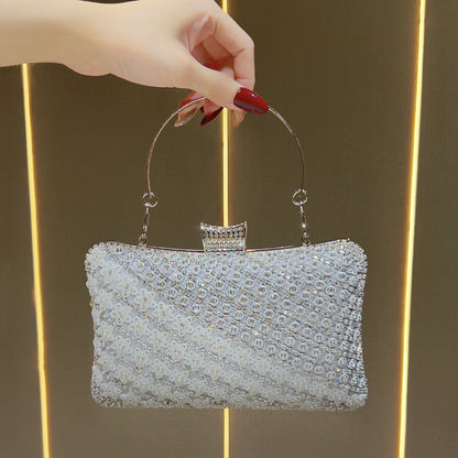 Rhinestone-besetzte Abend-Clutch