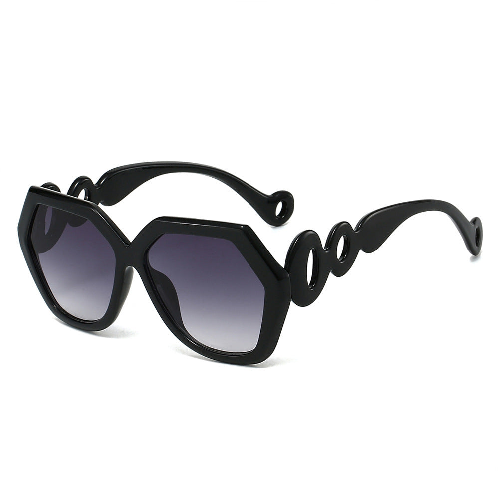 Künstlerische geometrische Sonnenbrille Brehn