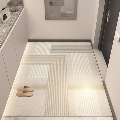 Stylischer geometrischer Teppich