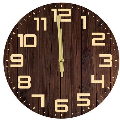 Wanduhr im rustic Holzdesign Brehn