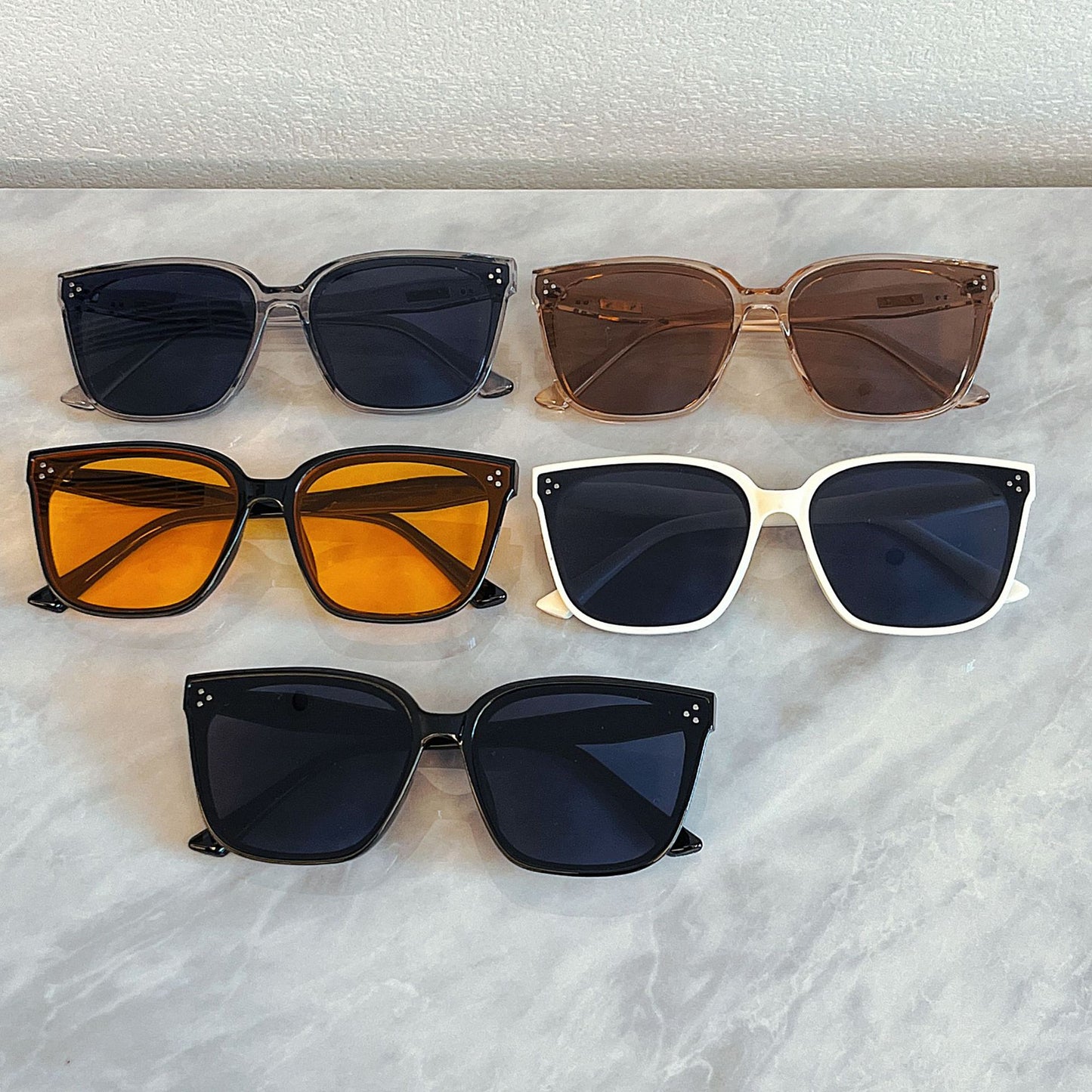 Damen modische oversized Sonnenbrille im Retro-Stil Brehn