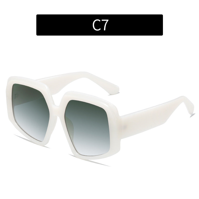 Breite Rahmen Sonnenbrille