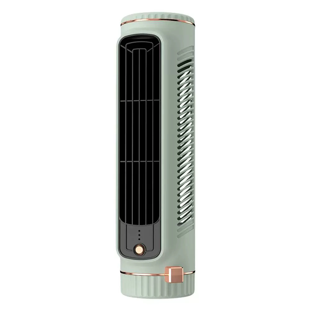 Unisex Einheitsgröße schlanker wiederaufladbarer vertikaler persönlicher Ventilator mit magnetischem Fuß mehrstufiger Luftstrom flüsterleiser bürstenloser Motor Brehn