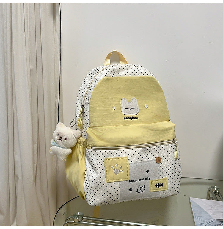 Niedlicher Charakter-Themen-Schulrucksack