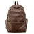 Sleek Textured Leather Backpack Brehn