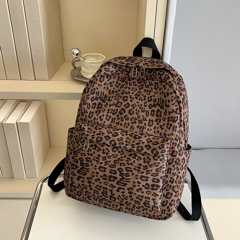 Stilvoller Rucksack Im Leopardenmuster Brehn