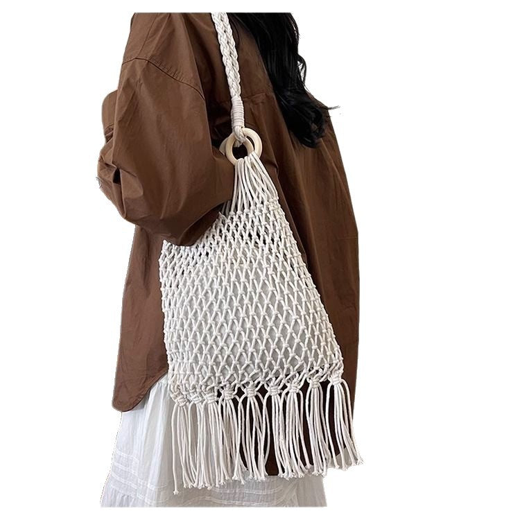 Handgeknüpfte Makramee Tasche Brehn