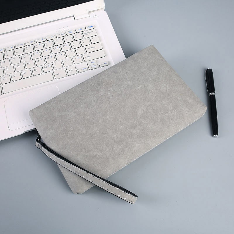 Premium Soft Fauxleder Reißverschluss Tasche Brehn