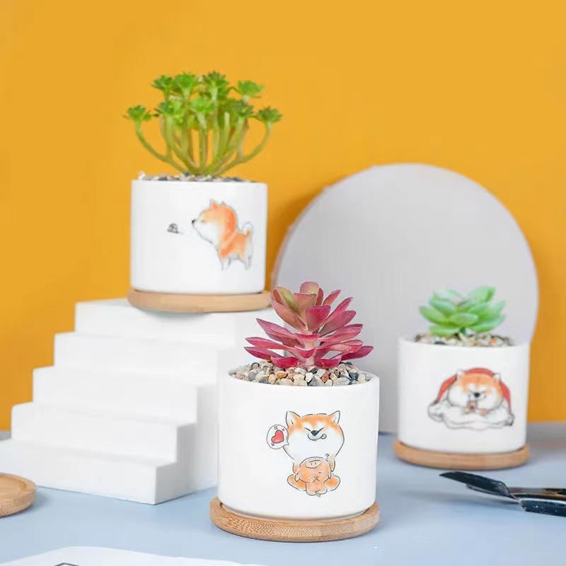 Niedlicher Tier-Themen-Sukkulenten-Planter Brehn