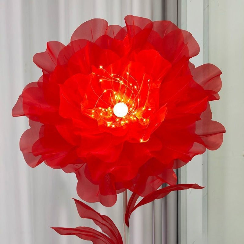 Dekorative LED Blumen Wandkunst
