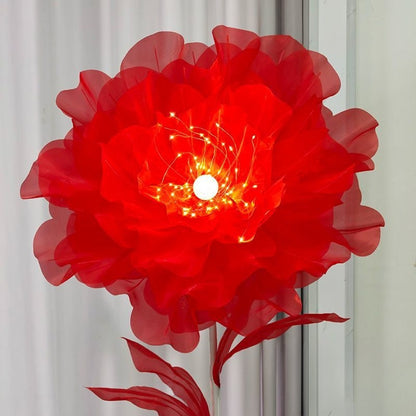 Dekorative LED Blumen Wandkunst