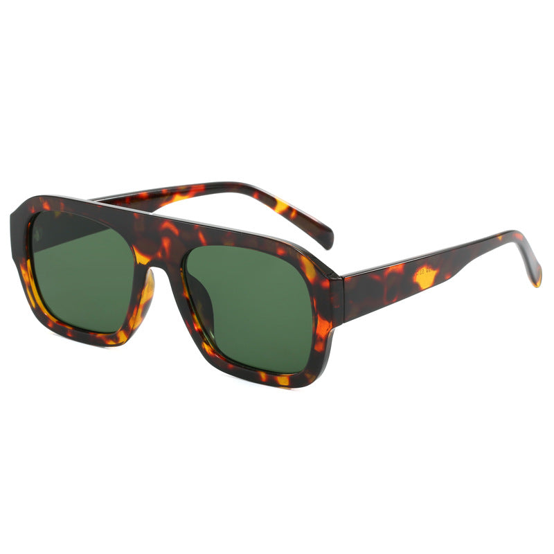 Damen oversize quadratische Sonnenbrille mit modernem Design Brehn