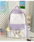 Kinderrucksack mit transparentem Sternmotiv