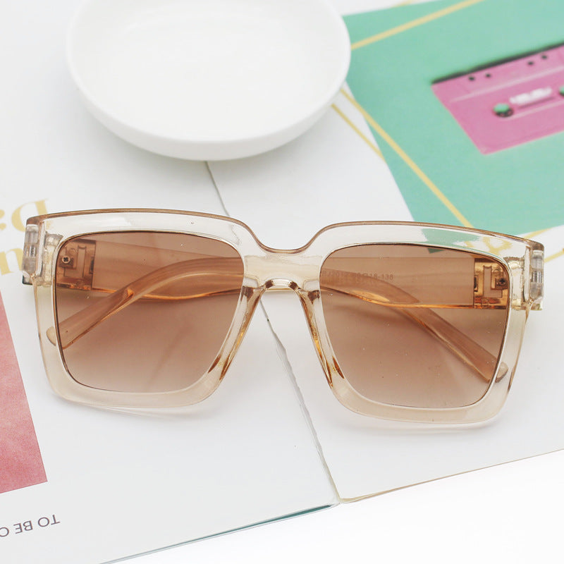 Damen modische quadratische Sonnenbrille mit hochwertiger UV-Schutztechnologie Brehn