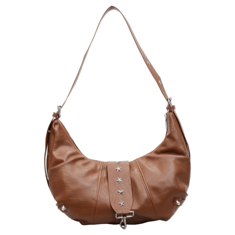 WoChic Leder Hobo Tasche Brehn