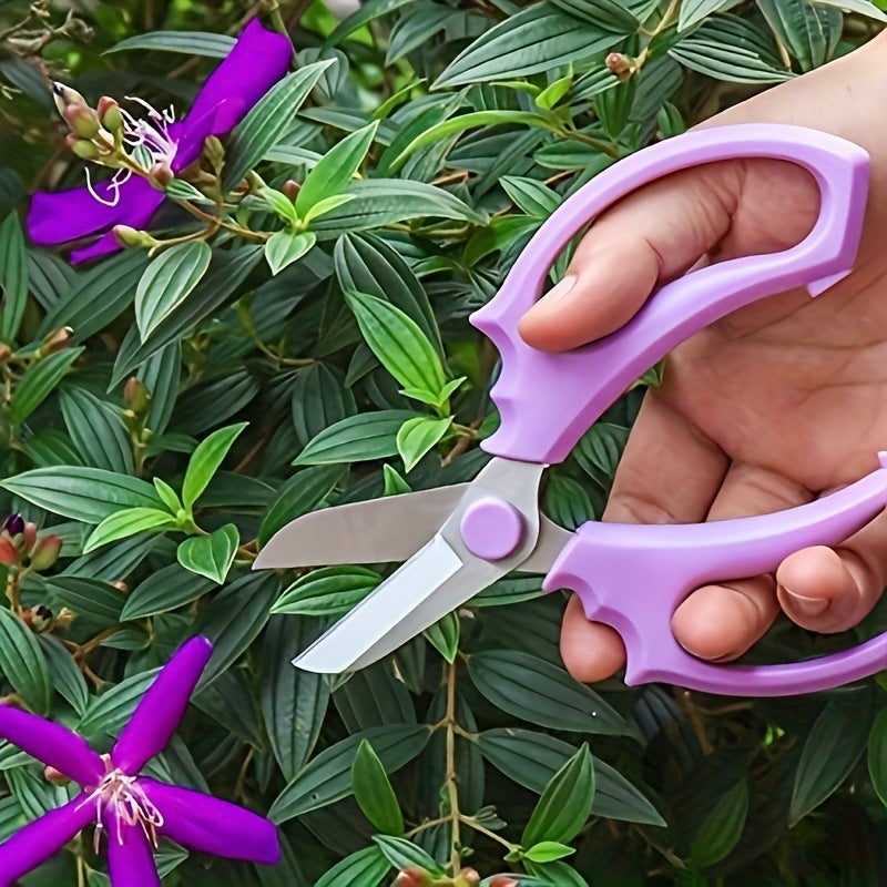 Kompakte Edelstahl-Multifunktionsküchen- und Bastelschneider mit ergonomischen rutschfesten Griffen Brehn