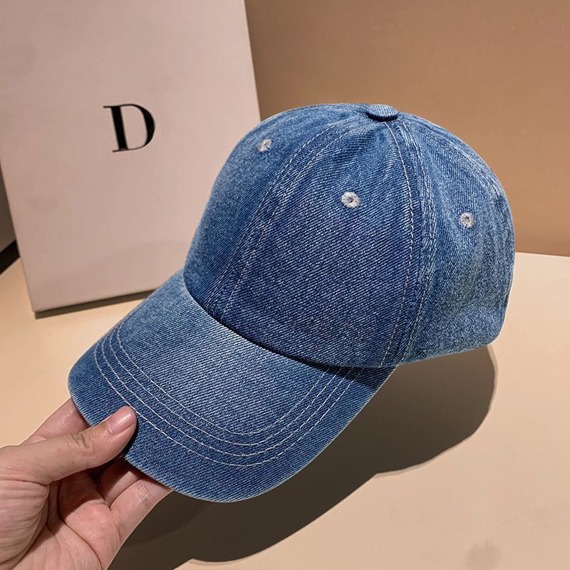 Damen klassische Denim Baseballmütze Brehn