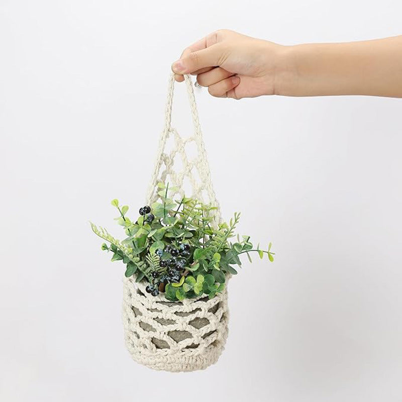 Macrame Pflanzenaufhänger Brehn
