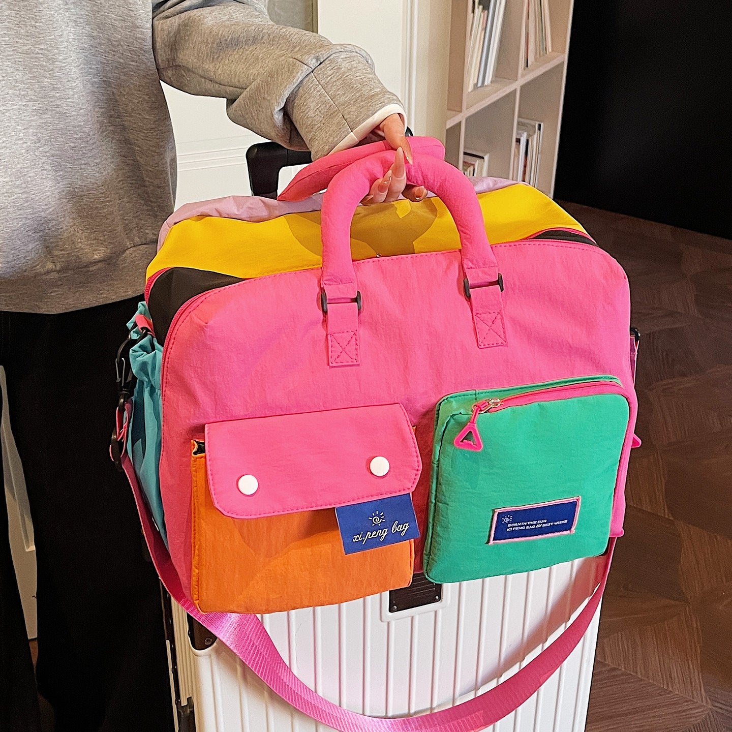 Multi-Pocket Utility Reise Duffel Bag Brehn