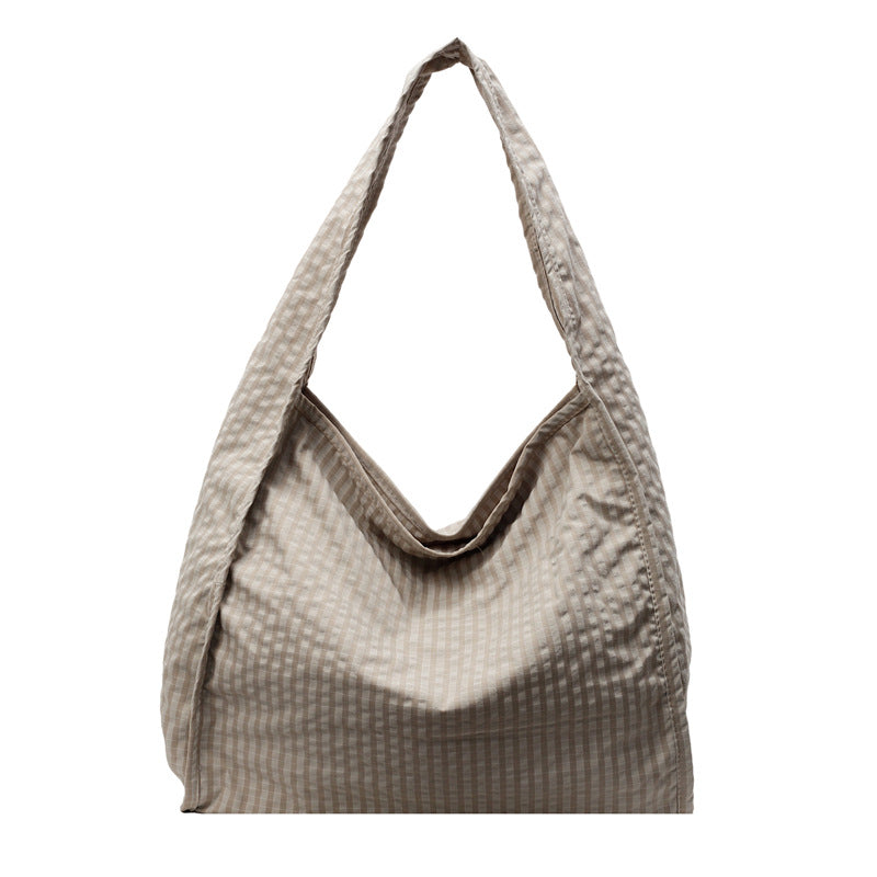 Texturierte Alltags-Hobo-Tasche Brehn