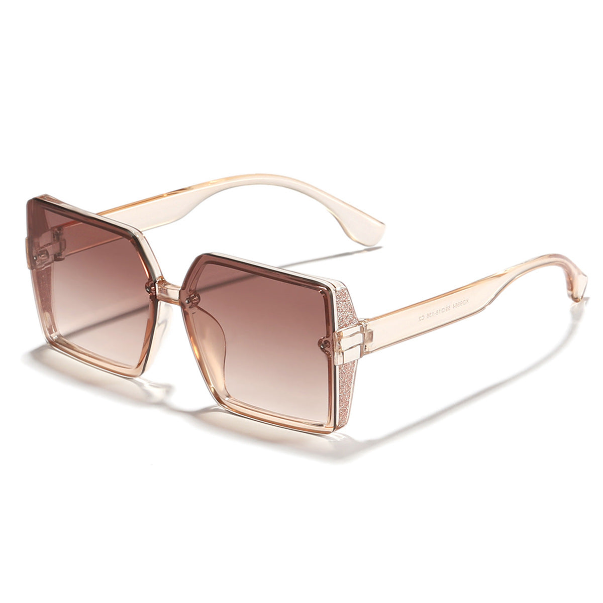 Damen modische Sonnenbrille im extravaganten quadratischen Design Brehn